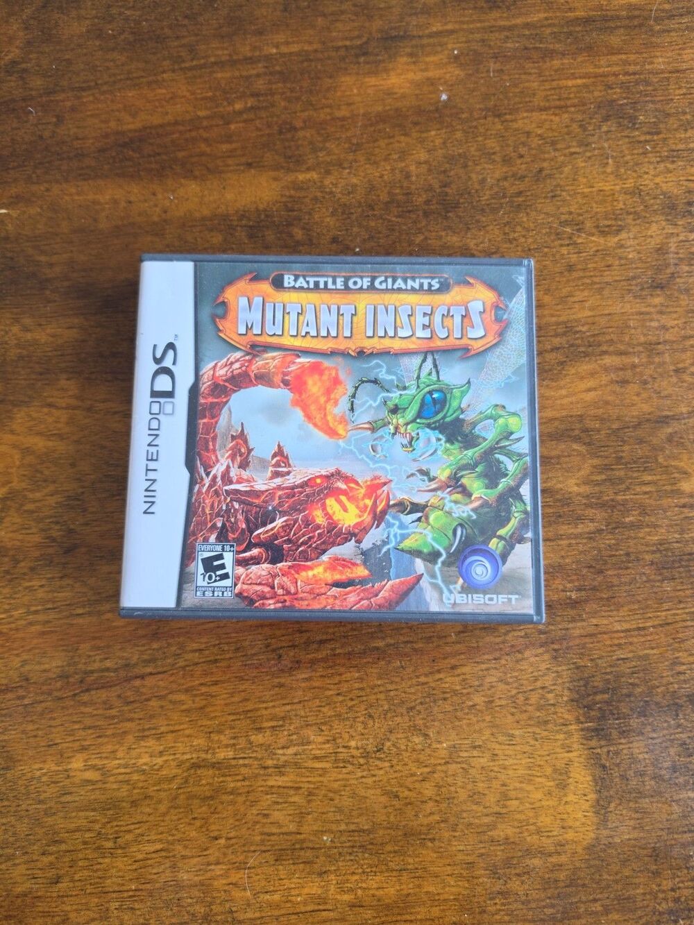 Battle of Giants Mutant Insects Nintendo DS CASE & MANUAL ONLY No Game 2010